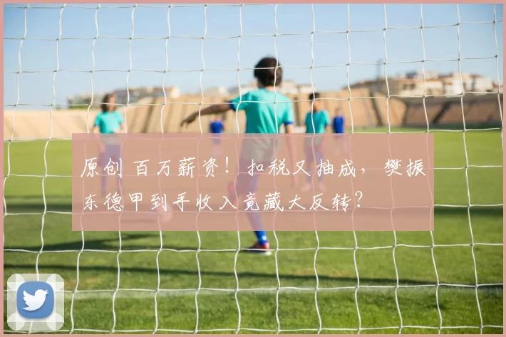 原创 百万薪资！扣税又抽成，樊振东德甲到手收入竟藏大反转？